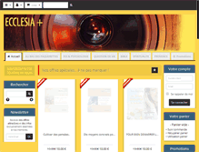 Tablet Screenshot of ecclesiaplus.com